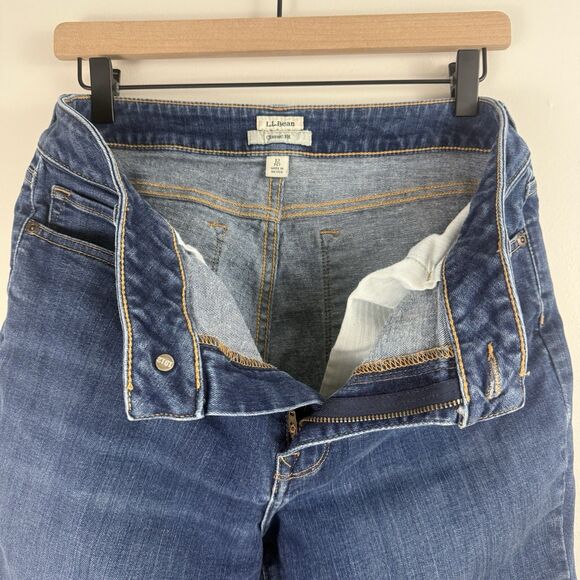 L.L. Bean Classic Fit Straight Petite Jeans - Picture 7 of 10